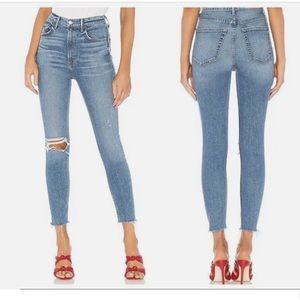 GRLFRND High Rise Kendall Skinny Jeans